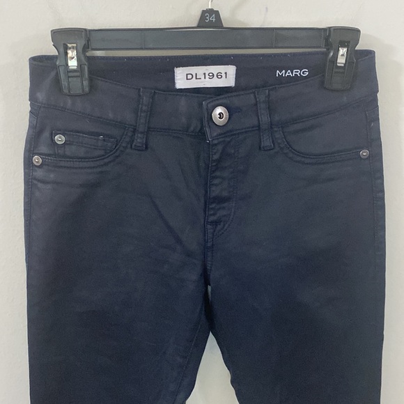 DL1961 Women's Margaux Zip Ankle Skinny Jeans in Divingbell size 25 - Picture 4 of 12